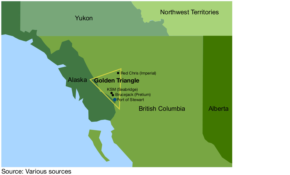 Figure 10: The golden triangle in British Columbia