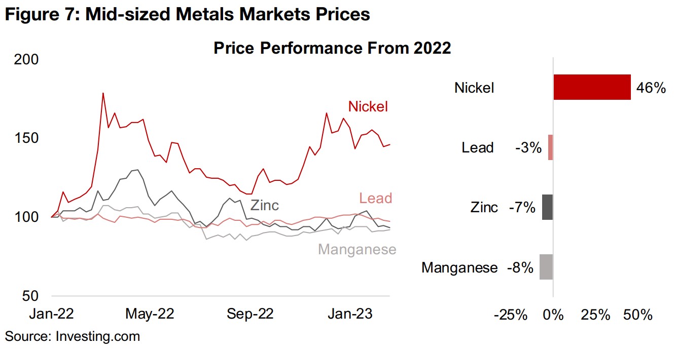 Sustainability of nickel outperformance questioned by analysts