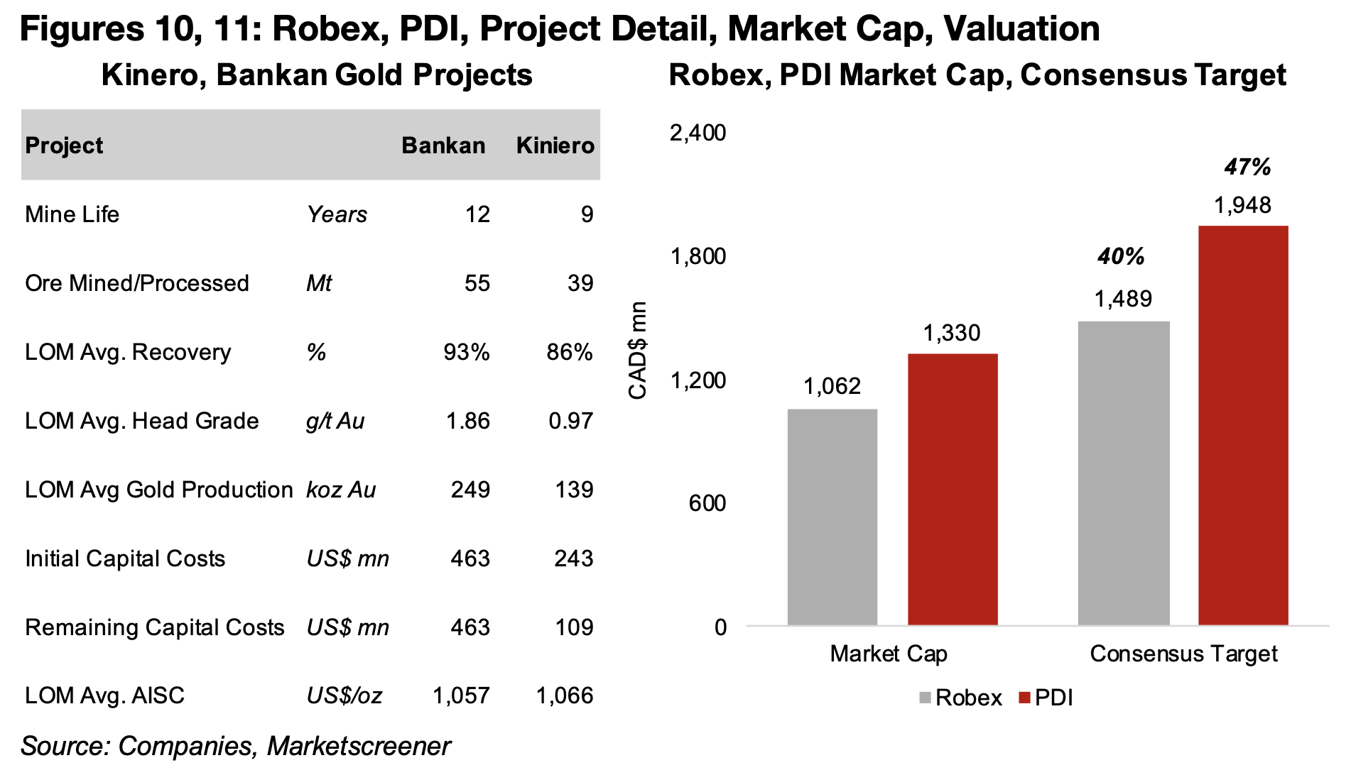 Robex and PDI merger to form potential significant Africa gold producer