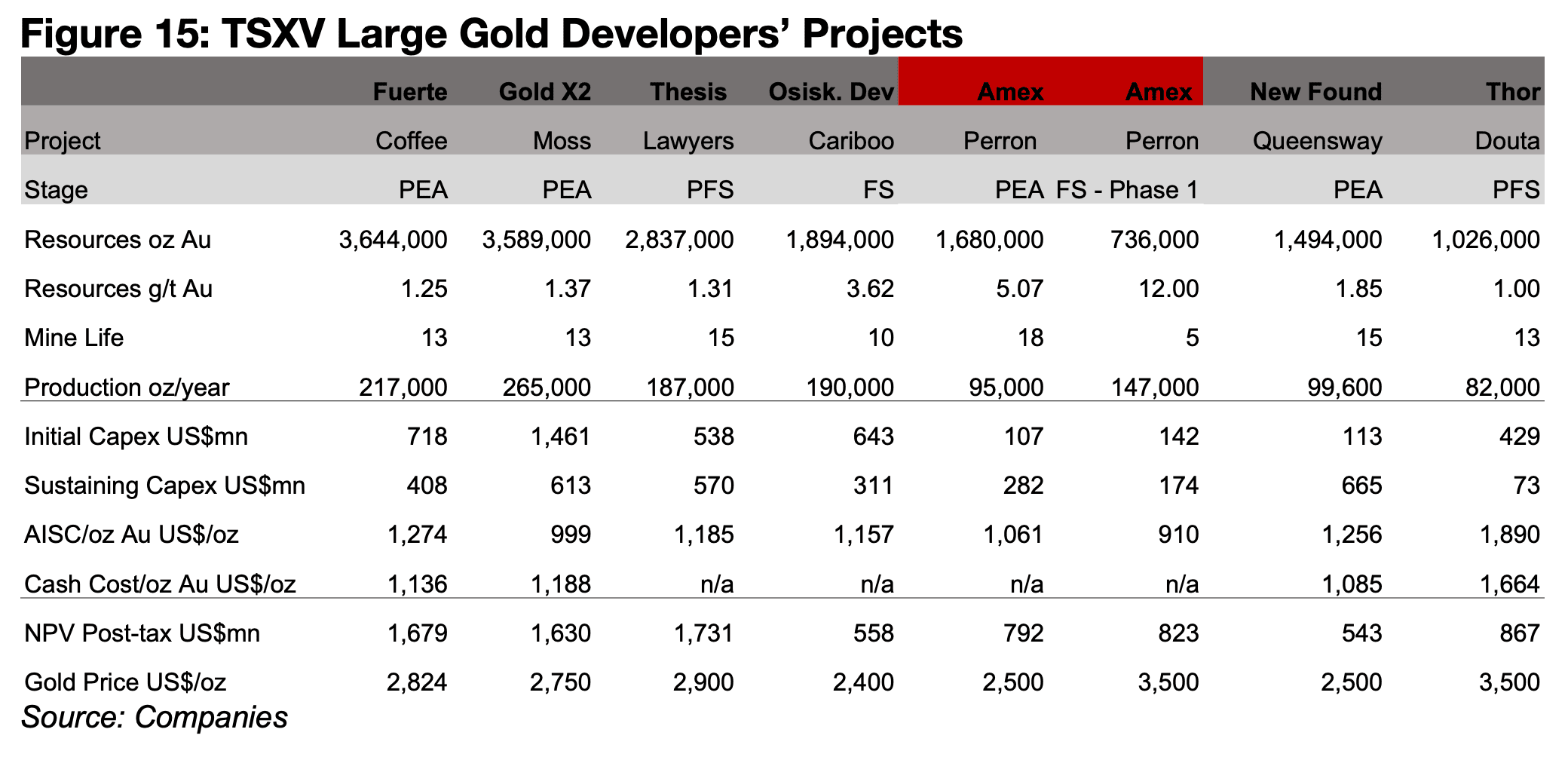 Amex Exploration Perron Feasibility Study boosts share price