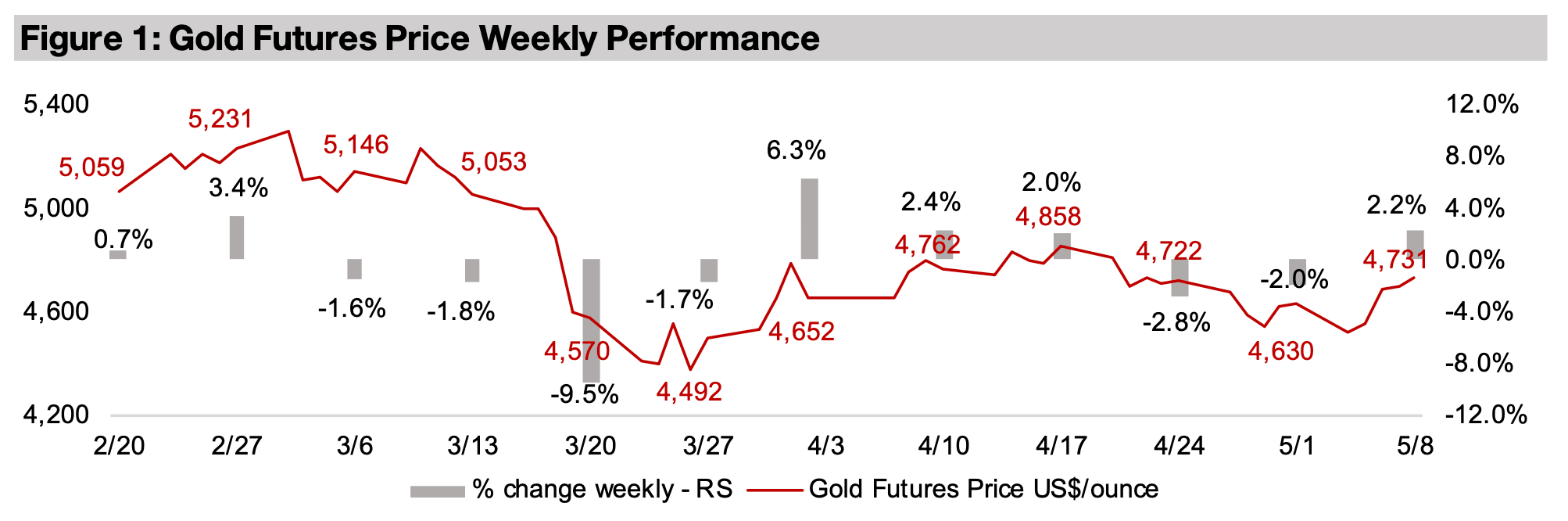 Gold stocks outperform equities surge 